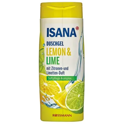 Isana Lemon & Lime Duschgel (Żel pod prysznic `Cytryna & limonka`)