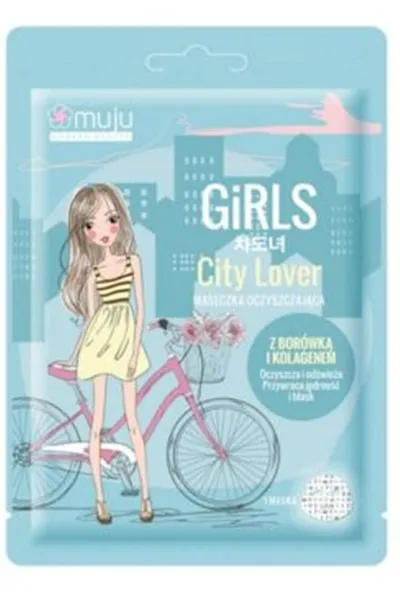 Muju Girls, Cleansing Mask `City Lover` (Maseczka oczyszczająca)