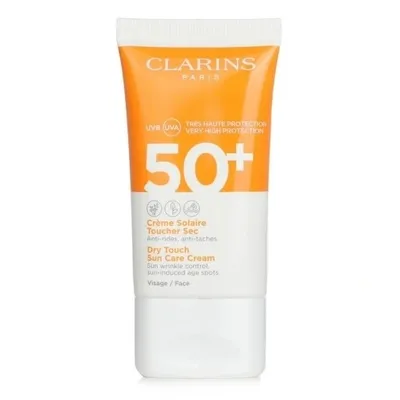 Clarins Dry Touch Sun Care Cream 50+ (Krem do opalania twarzy UVA/UVB SPF 50+)