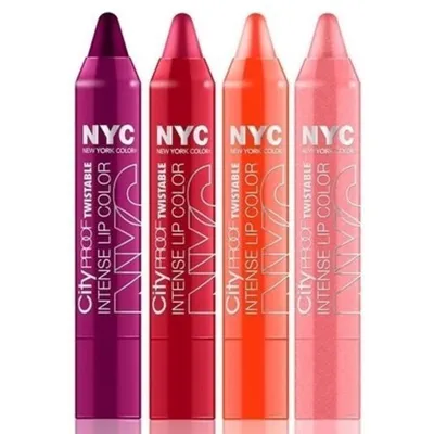 N.Y.C. City Proof, Twistable Intense Lip Color (Pomadka w kredce)
