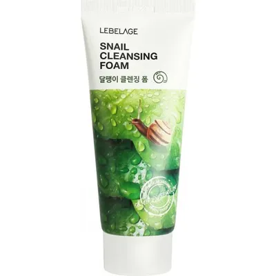 Lebelage Snail Cleansing Foam (Pianka oczyszczająca z mucyną ślimaka)