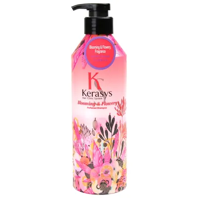 Kerasys Blooming & Flowery, Perfumed Shampoo (Perfumowany szampon do włosów przetłuszczających się)