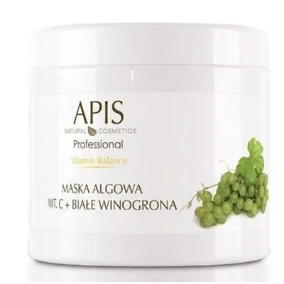 Apis Professional Line, Vitamin Balance, Maska algowa z witaminą C i białymi winogronami