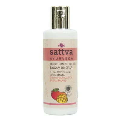 Sattva Ayurveda Mango Moisturising Lotion (Balsam do ciała ziołowy nawilżający `Mango`)