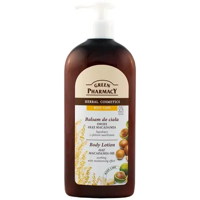 Green Pharmacy Balsam do ciała `Owies i olej macadamia`
