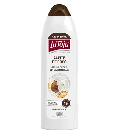 La Toja Coconut Oil, Shower Gel with Mineral Salts (Olej Kokosowy, Żel pod prysznic z solami mineralnymi)