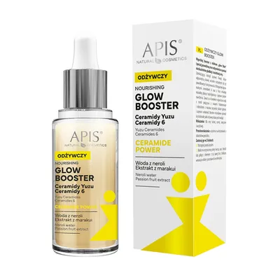 Apis Ceramide Power, Odżywczy Glow Booster 'Ceramidy Yuzu, Ceramidy 6'
