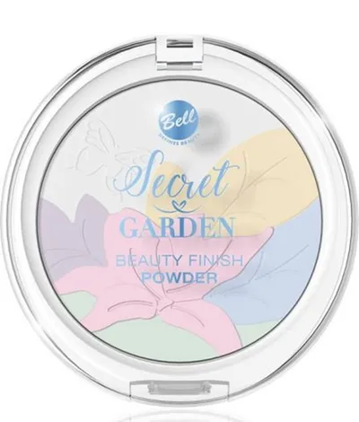 Bell Secret Garden, Flawless Finish Powder (Wielokolorowy puder korygująco-upiększający)