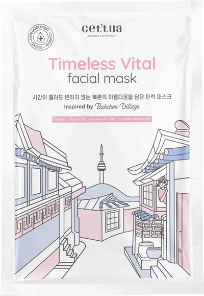Cettua Timeless Vital Facial Mask (Odmładzająca maska w płachcie)
