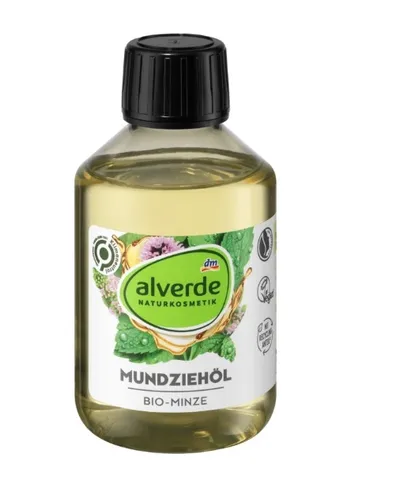Alverde Mundziehöl Bio-Minze (Olej do płukania jamy ustnej)