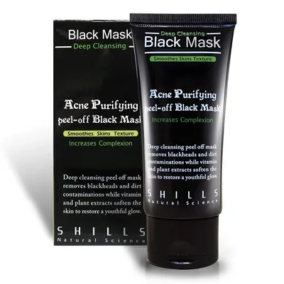 Shiils Black Mask, Purifying Peel-off Mask (Czarna maska Shills Peel-Off)