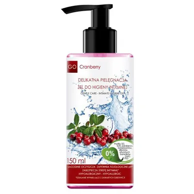 Go Cranberry Żel do higieny intymnej `Delikatna pielęgnacja`