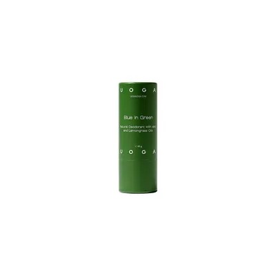 Uoga Uoga Blue In Green, Natural Doedorant with Mint and Lemongrass Oil (Naturalny dezodorant z miętą i trawą cytrynową)