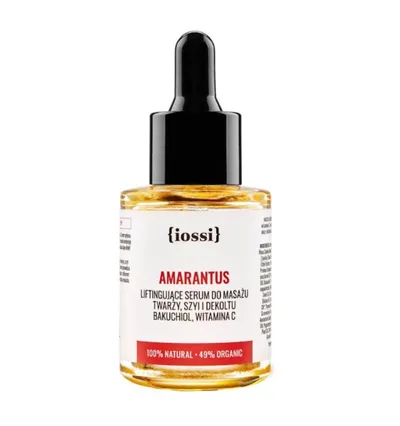 Iossi Liftingujące serum do masażu twarzy, szyi i dekoltu `Amarantus`