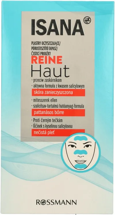 Isana Reine Haut, Plastry do twarzy oczyszczające