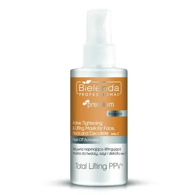 Bielenda Professional Total Lifting PPV+, Active Tigtening & Lifting Mask Spray for Face, Neck and Decollete Step 2 (Napinająco-liftingująca maska do twarzy)