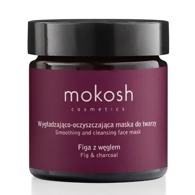 Mokosh Cosmetics Wygładzająco-oczyszczająca maska do twarzy `Figa z węglem`