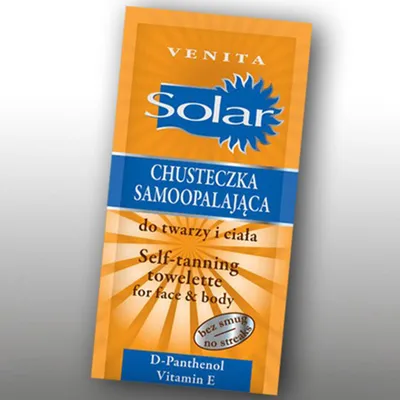 Venita Solar, Chusteczka samoopalająca