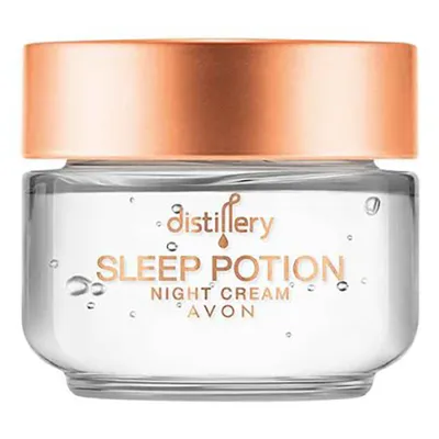 Avon Distillery, Sleep Potion Night Cream (Głęboko nawilżający eliksir na noc z gliceryną roślinną)