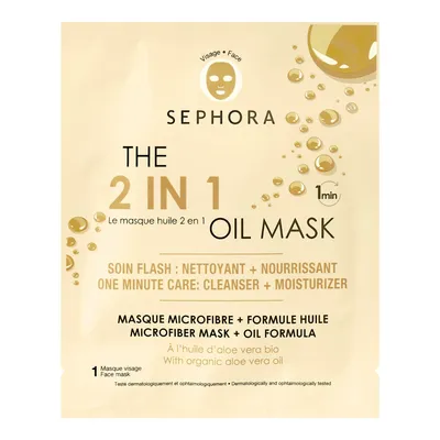 Sephora Collection, The 2 in 1 Oil Mask (Maska do twarzy)