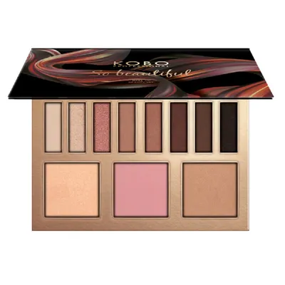Kobo Professional So Beautiful Eyeshadow Palette (Paleta do makijażu twarzy i oczu)