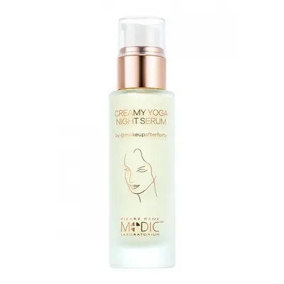 Pierre Rene Creamy Yoga Night Serum by @makeupafterforty (Serum do twarzy)