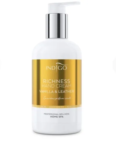 Indigo Nails Lab Vanilla & Leather, Richness Hand Cream (Krem do rąk)