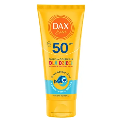 Dax Sun Emulsja ochronna SPF 50 dla dzieci powyżej 6. miesiąca życia