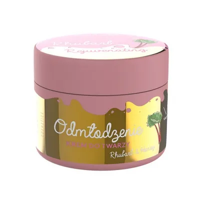 Vollare Cosmetics Rhubarb Face Cream (Krem do twarzy z rabarbarem)