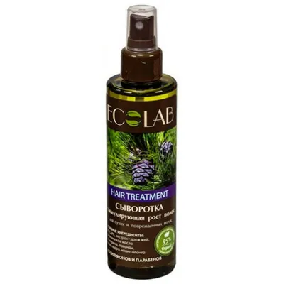 Ecolab Serum przeciw wypadaniu stymulujące wzrost włosów dla suchych i zniszczonych włosów