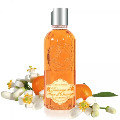 Jeanne En Provence Gel Douche Douceur de Fleur d’Oranger (Żel pod prysznic 'Kwiat pomarańczy')