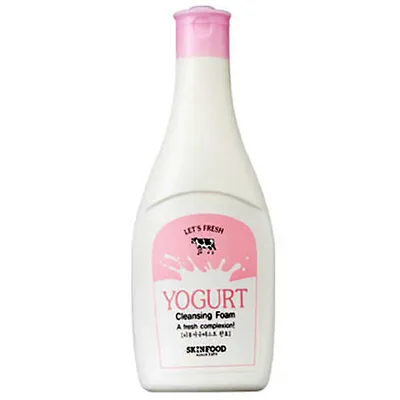 SkinFood Let's Fresh, Yogurt Cleansing Foam (Pianka oczyszczająca do twarzy)