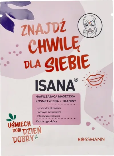 Isana Uśmiech Robi Dzień Dobry, Maska w płachcie