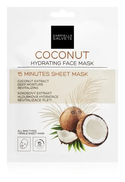 Gabriella Salvete Face Mask Coconut (Maska nawilżająca w płacie)