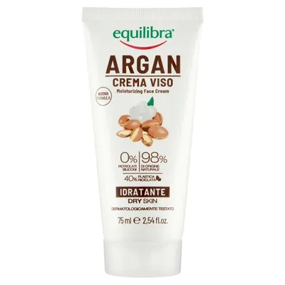 Equilibra Argan Crema Viso Idratante (Nawilżający krem do twarzy)