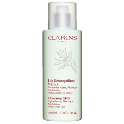 Clarins Lait Démaquillant Velours Herbes des Alpes [Cleansing Milk with Alpine Herbs] (Mleczko do demakijażu)