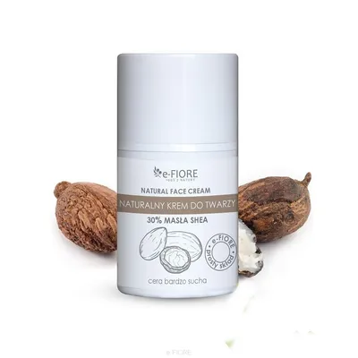 e-Fiore Naturalny krem do twarzy 30% masła shea