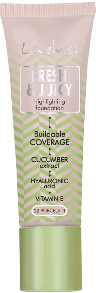 Lovely Fresh & Juicy Highlighting Foundation (Rozświetlający podkład  do twarzy)