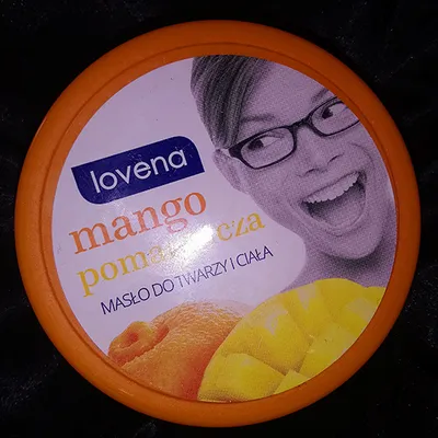 Lovena Masło do twarzy i ciała `Mango i pomarańcza`
