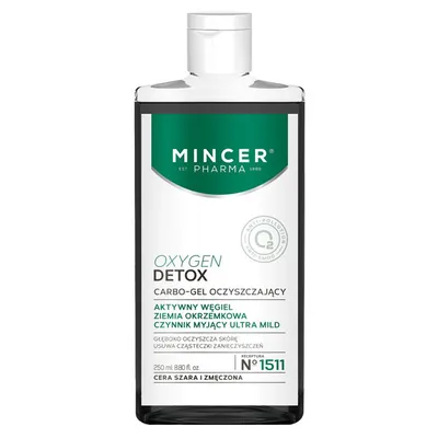 Mincer Pharma Oxygen Detox, Carbo - gel oczyszczający Nr 1511