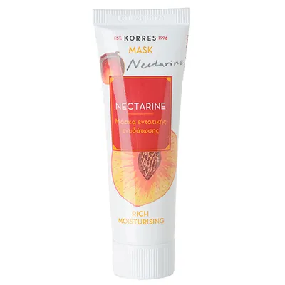 Korres Necatrine, Rich Moisturising Mask (Maska gęboko nawilżająca 'Nektarynka')
