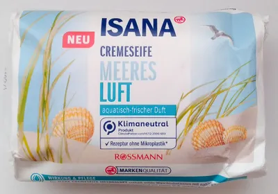 Isana Cremeseife Meeres Luft (Kremowe mydło z algami morskimi)