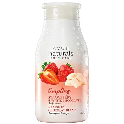 Avon Naturals, Strawberry & White Chocolate, Body Lotion (Balsam do ciała 'Truskawka i biała czekolada')