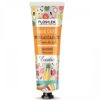Floslek Hand Care, Wygładzający krem do rąk `Exotic`