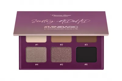 Pierre Rene Professional, By Siostry ADIHD, #MINIBASIC Eyeshadow Palette (Paleta cieni do powiek)