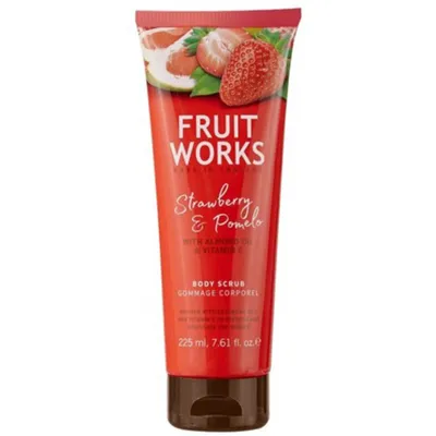 Grace Cole Fruit Works, Strawberry & Pomelo Body Scrub (Peeling do ciała)