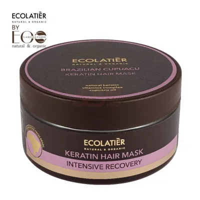 Ecolatier Brazilian Cupacu Intense Recovery Keratin Hair Mask (Keratynowa maska do włosów `Intensywna regeneracja`)