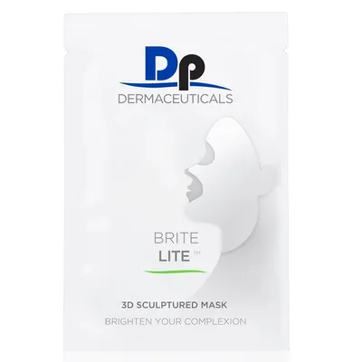 DP Dermaceuticals Brite Lite 3D Sculptured Mask (Maseczka w płachcie)