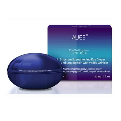 AUBE Procollagen+ Synthesis, Krem na dzień wzmacniający strukturę skóry z widocznymi zmarszczkami