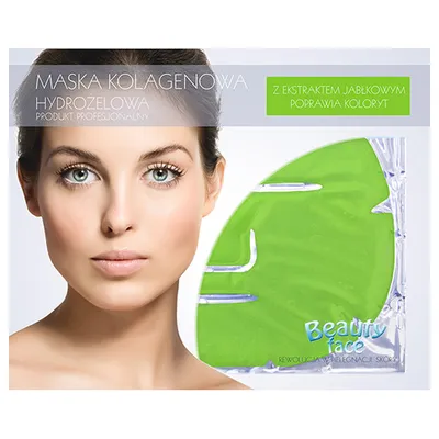 Beauty Face Maska kolagenowa hydrożelowa z ekstraktem jabłkowym